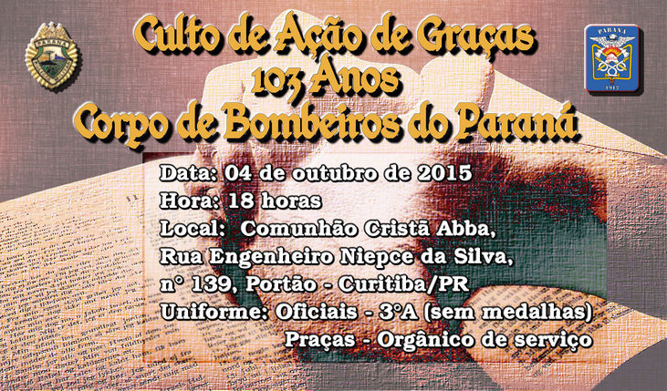 Culto dos 103 Anos do CB