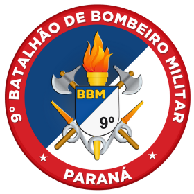 Brasão do 9º Batalhão Bombeiro Militar