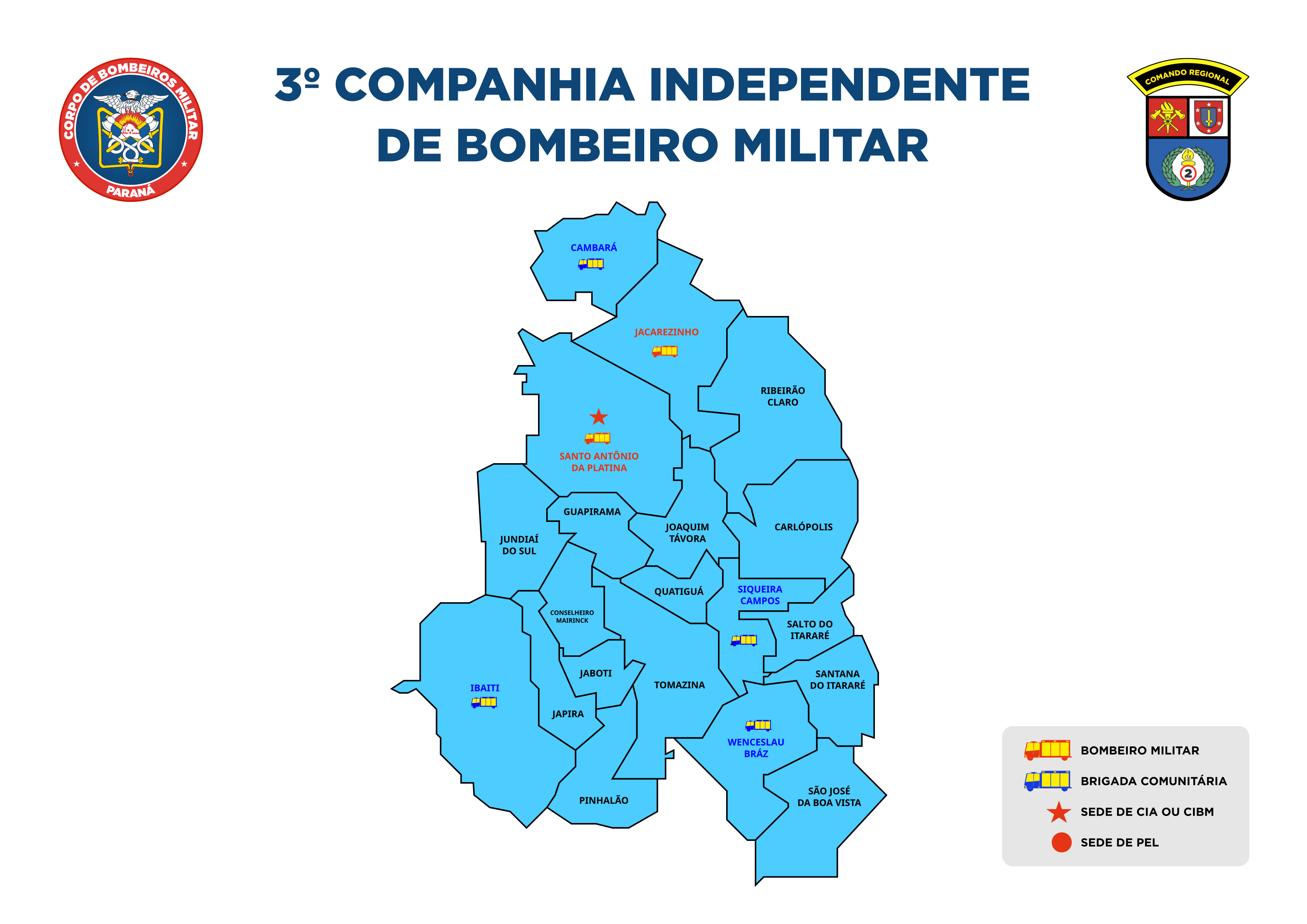 MAPA DO 3CIBM