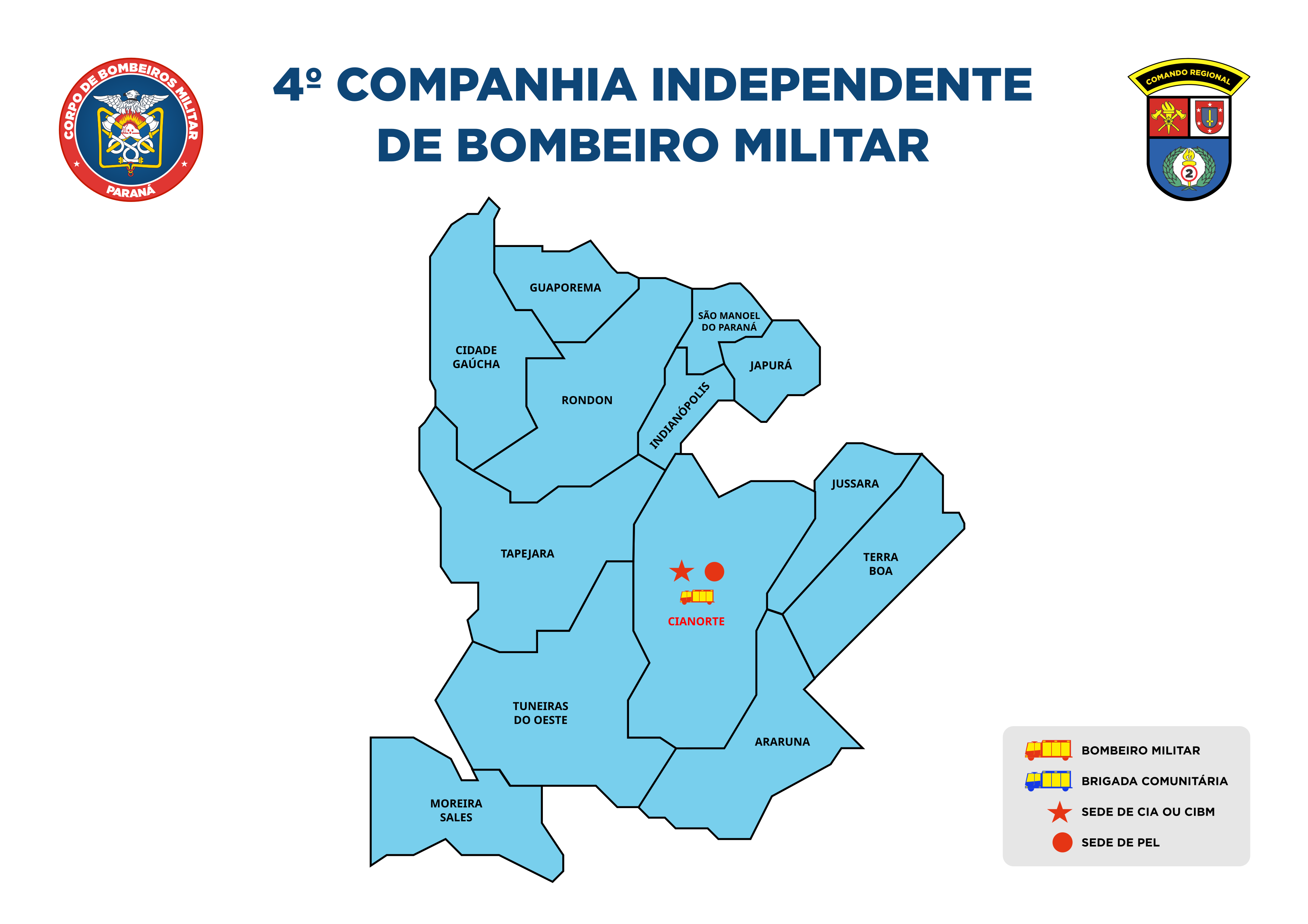 MAPA DO 4CIBM