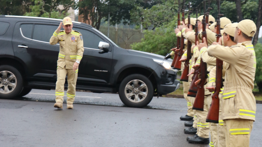 Comando-Geral inspeciona 9° Grupamento de Bombeiros